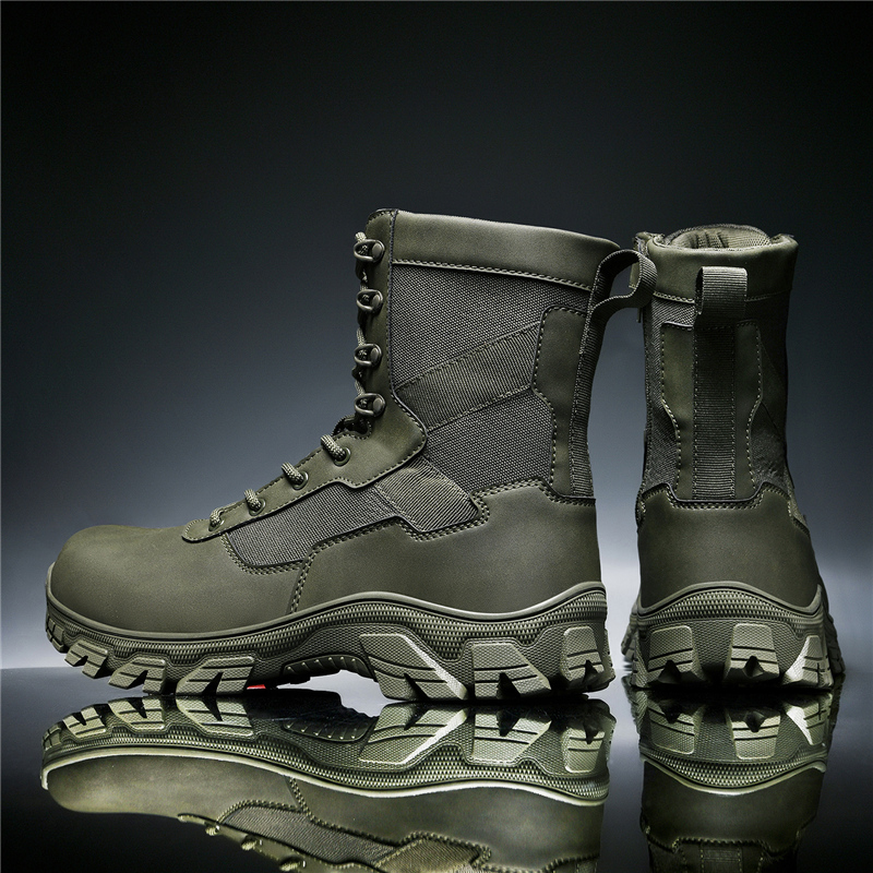Hunting Outdoor - Men New Tactical Boots Outdoor Lace