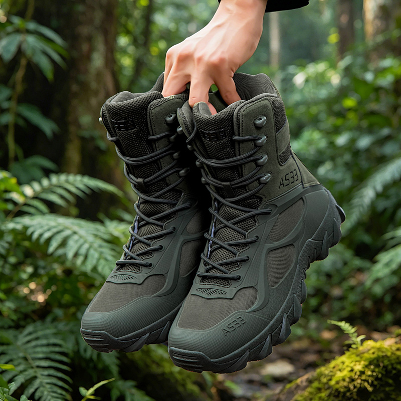 Hunting Outdoor - Men Tactical Boot Casual Ultrallight Training