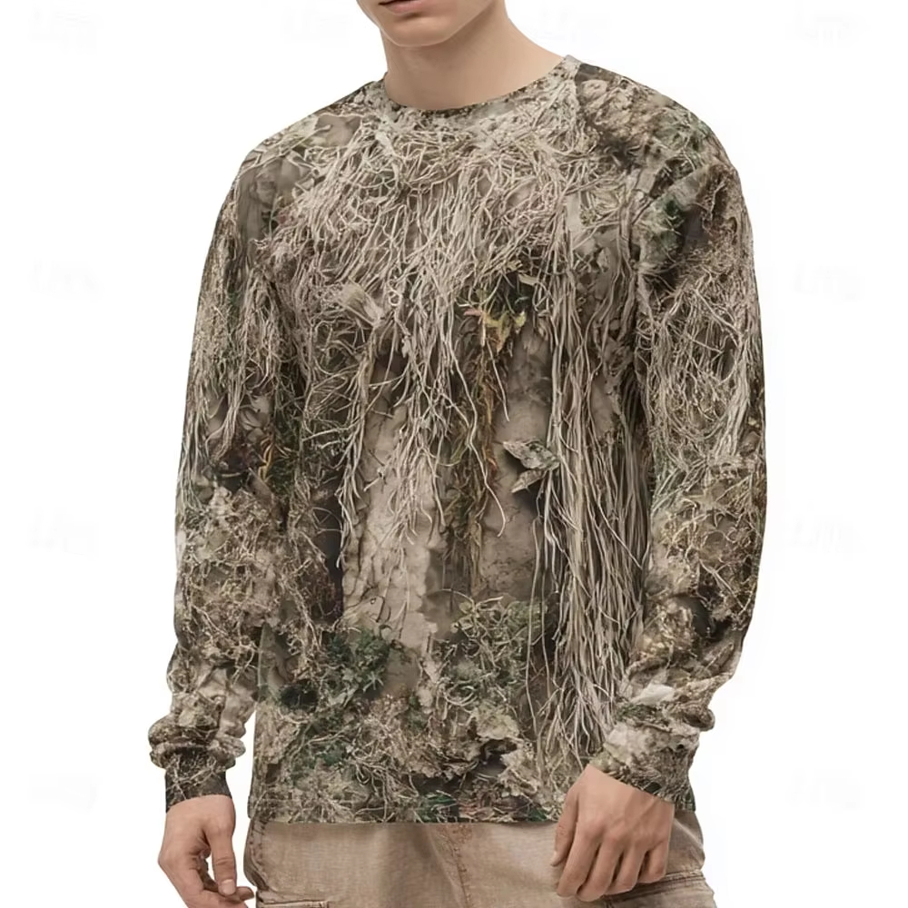 Men's Camo Animal Print Long S - Hunting Outdoor Clothing avaliação e preço