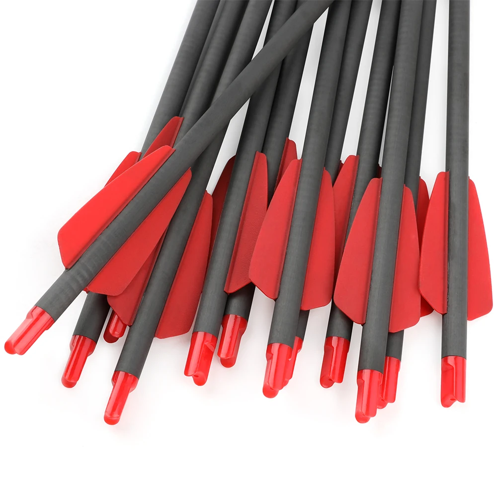 6/12pcs Pure Carbon Aluminium  - Crossbow Bolt Broadhead avaliação e preço