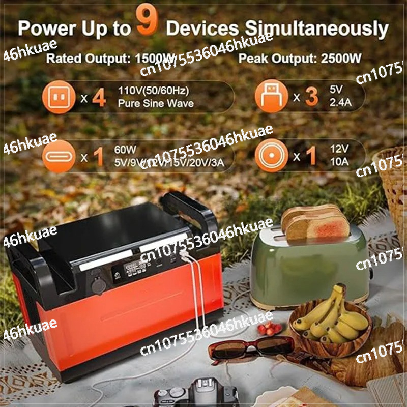 1500watt Portable Power Bank P - Hunting Outdoor Day avaliação e preço