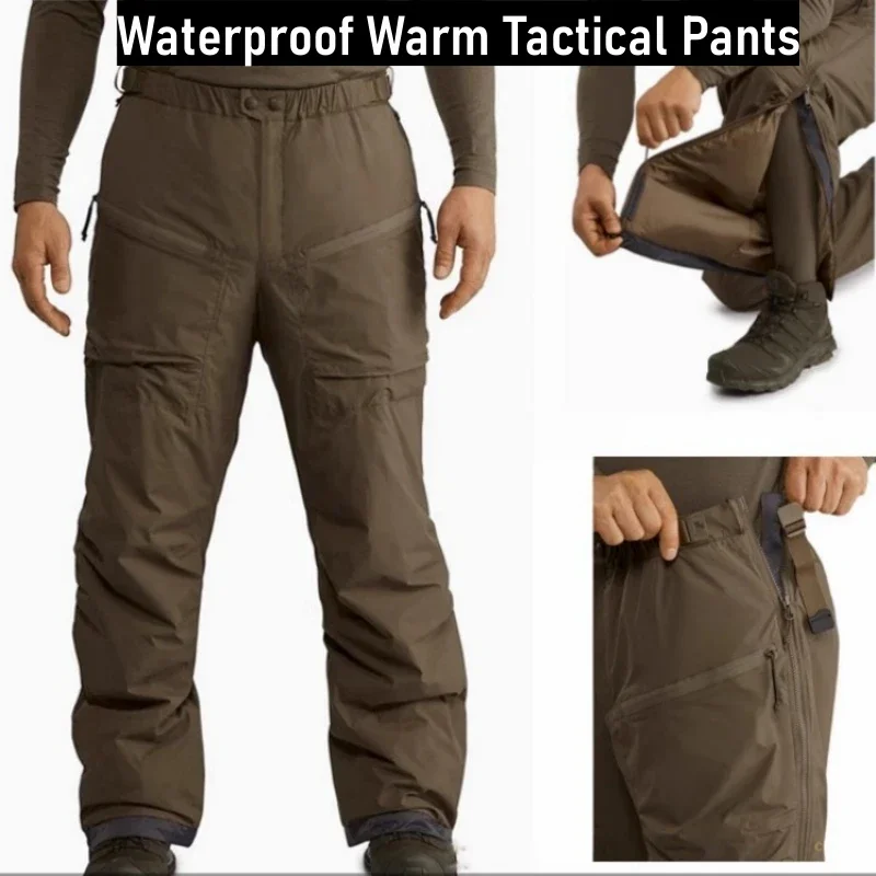 Men Winter Warm Tactical Cotto - Outdoor Hunting Pants Women avaliação e preço