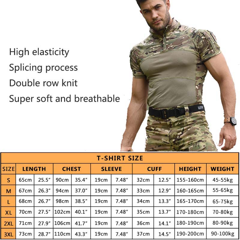 Tactical T Shirt Shirts Men Ai - Wildman Hunting & Outdoor Polokwane Photos avaliação e preço
