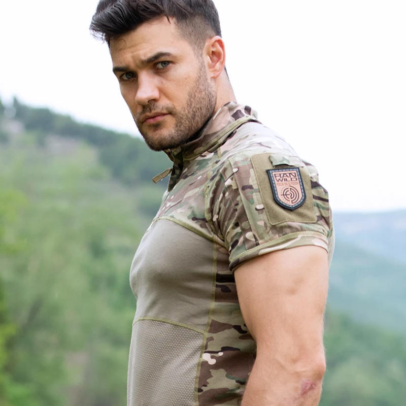Tactical T Shirt Shirts Men Ai - Wildman Hunting & Outdoor Polokwane Photos avaliação e preço
