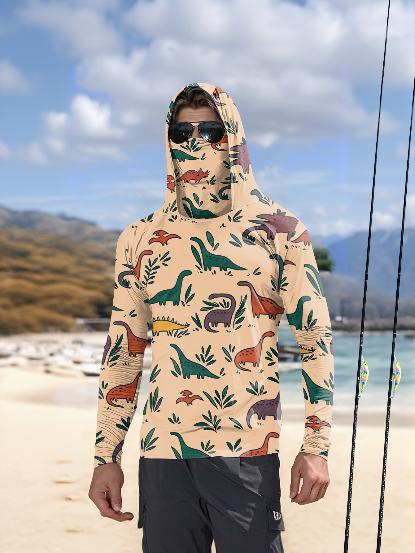 Fishing hooded sweatshirt for  - Hunting Outdoor avaliação e preço