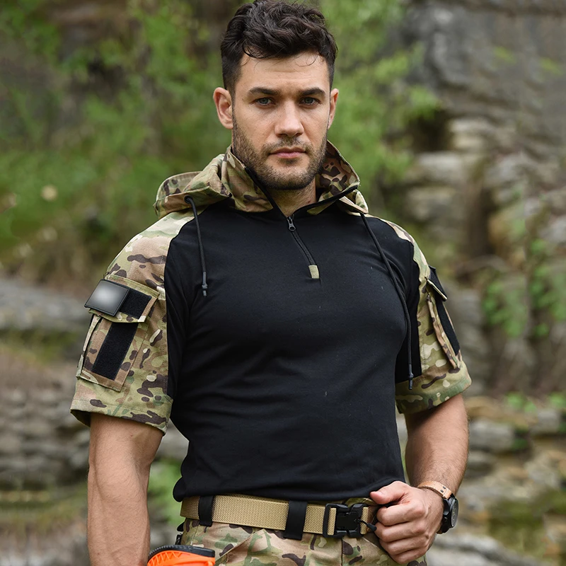 Tactical T-shirt Men Short Sle - Wildman Hunting & Outdoor Polokwane Photos avaliação e preço