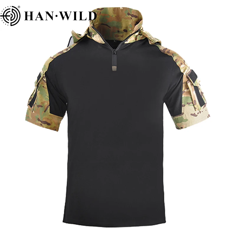 Tactical T-shirt Men Short Sle - Wildman Hunting & Outdoor Polokwane Photos avaliação e preço