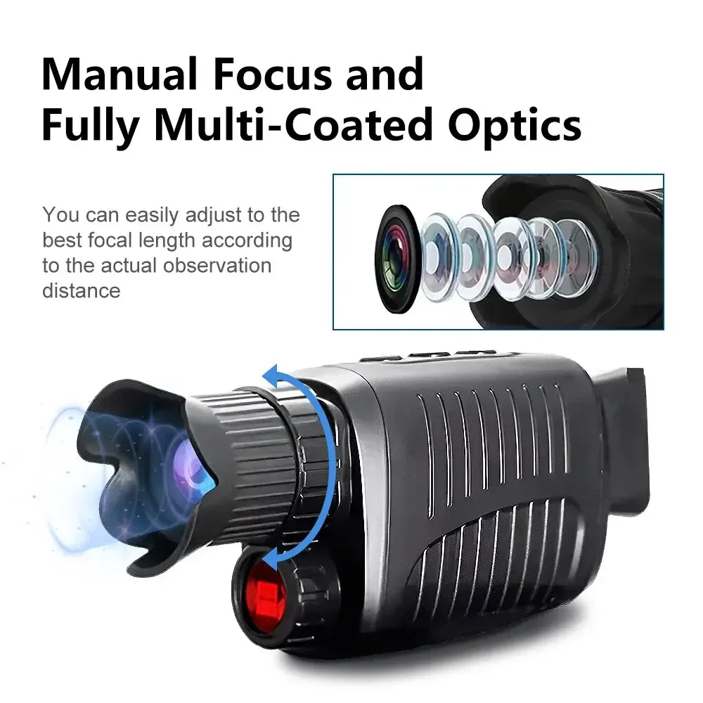 1080P HD Monocular Night Visio - Hunting Outdoor Day avaliação e preço