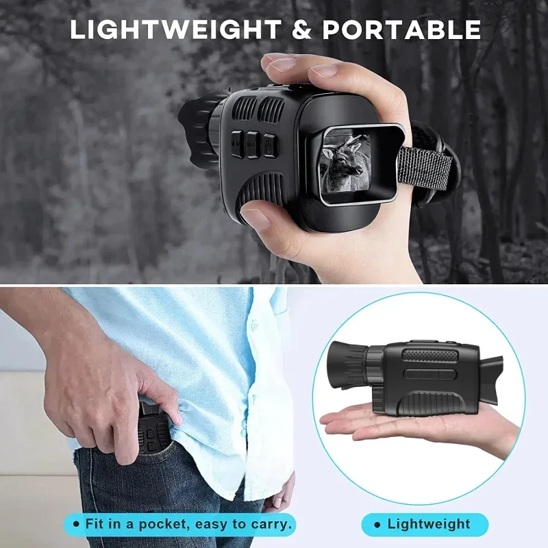 1080P HD Monocular Night Visio - Hunting Outdoor Day avaliação e preço