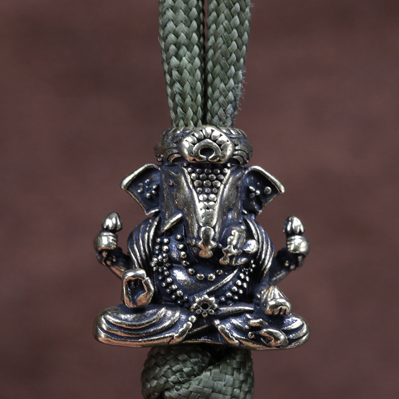 Thailand Elephant God Brass Kn - Paracord Survival Bracelet avaliação e preço