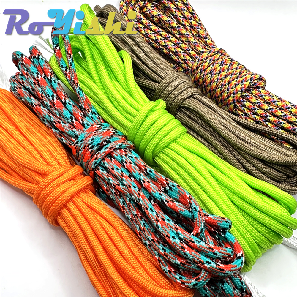 5M 550lb Paracord Rope 7 Cores - Paracord Survival Bracelet avaliação e preço