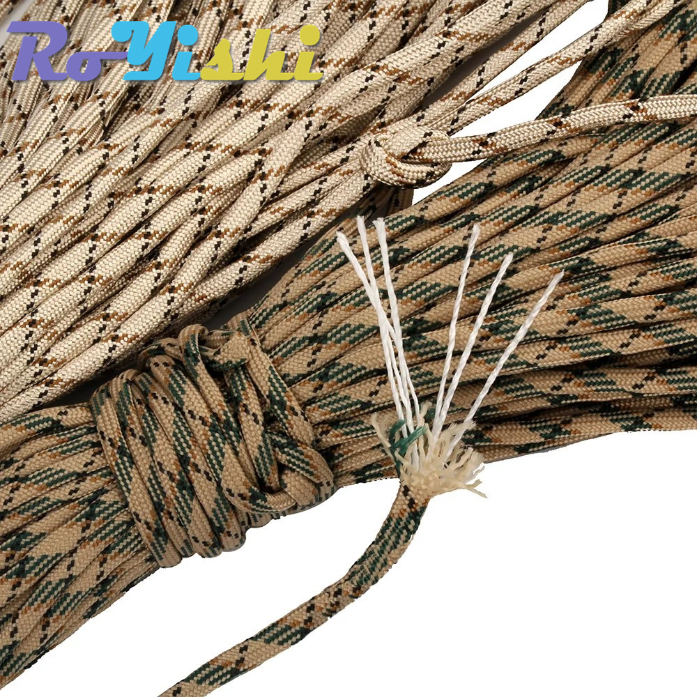 5M 550lb Paracord Rope 7 Cores - Paracord Survival Bracelet avaliação e preço