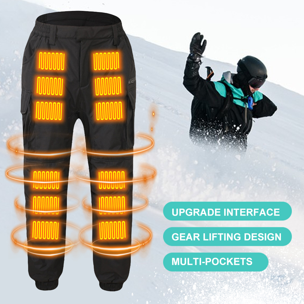 Winter Heated Pants 18 Heating - Outdoor Hunting Pants Women avaliação e preço