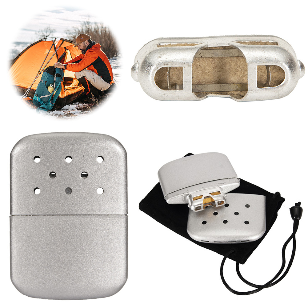 Zinc Alloy Hand Warmer Reusabl - Outdoor Hunting Heater avaliação e preço
