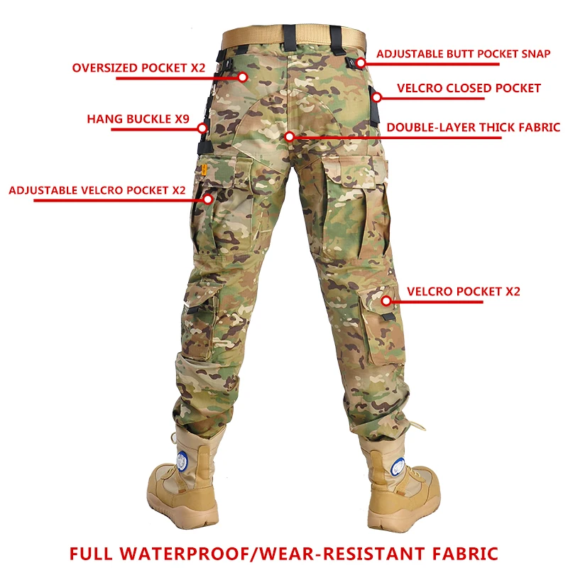 Men Outdoor Tactical Camo Unif - Outdoor Hunting Pants Women avaliação e preço