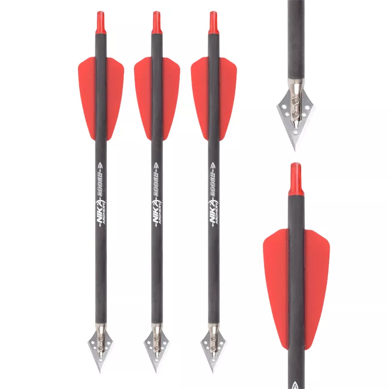 3-6pcs 7.5in Crossbow Bolts Ca - Crossbow Bolt Broadhead avaliação e preço