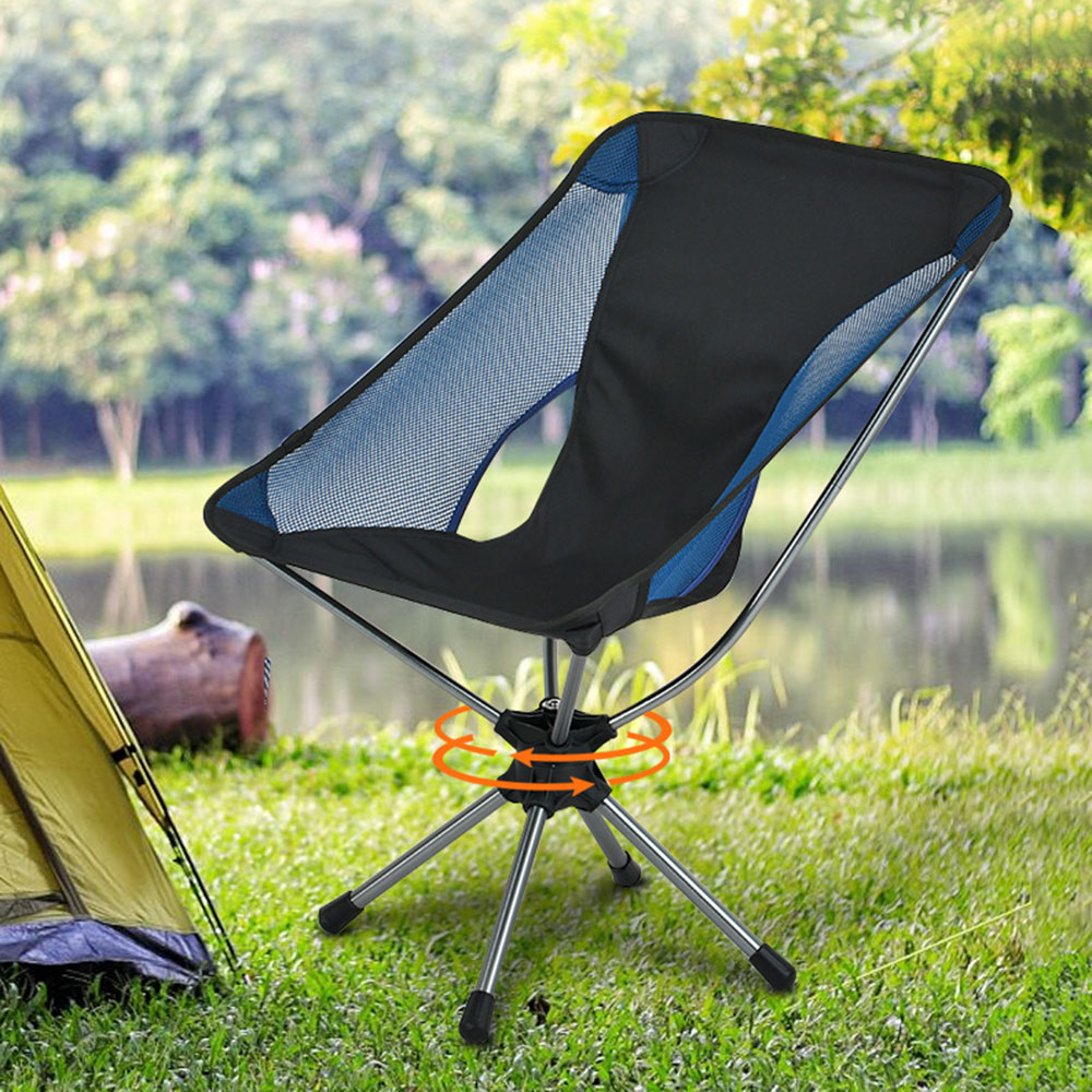 Folding Camping Chair 360° Rot - Outdoor Hunting Chair avaliação e preço