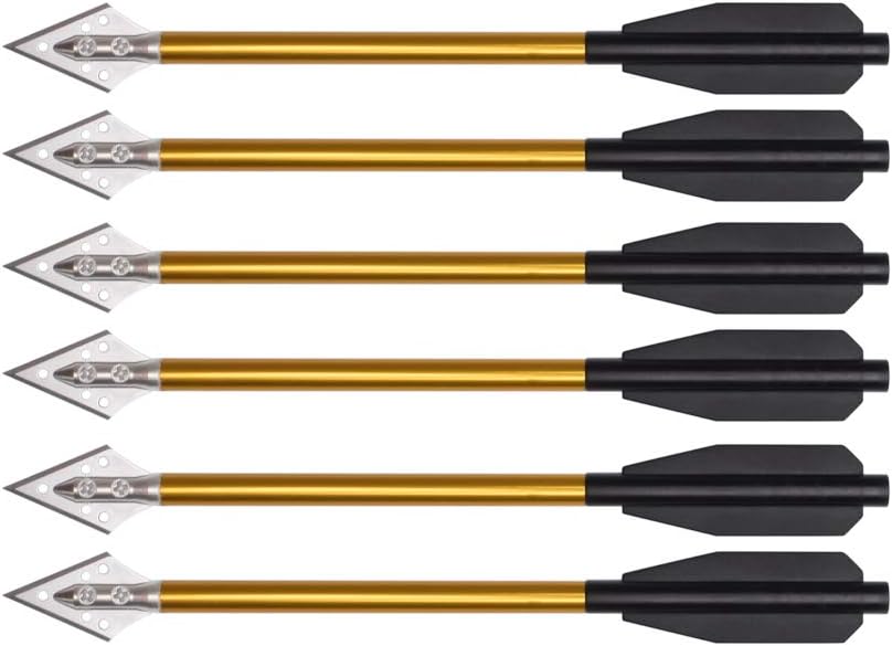 Aluminium Crossbow Bolts Arrow - Crossbow Bolt Broadhead avaliação e preço