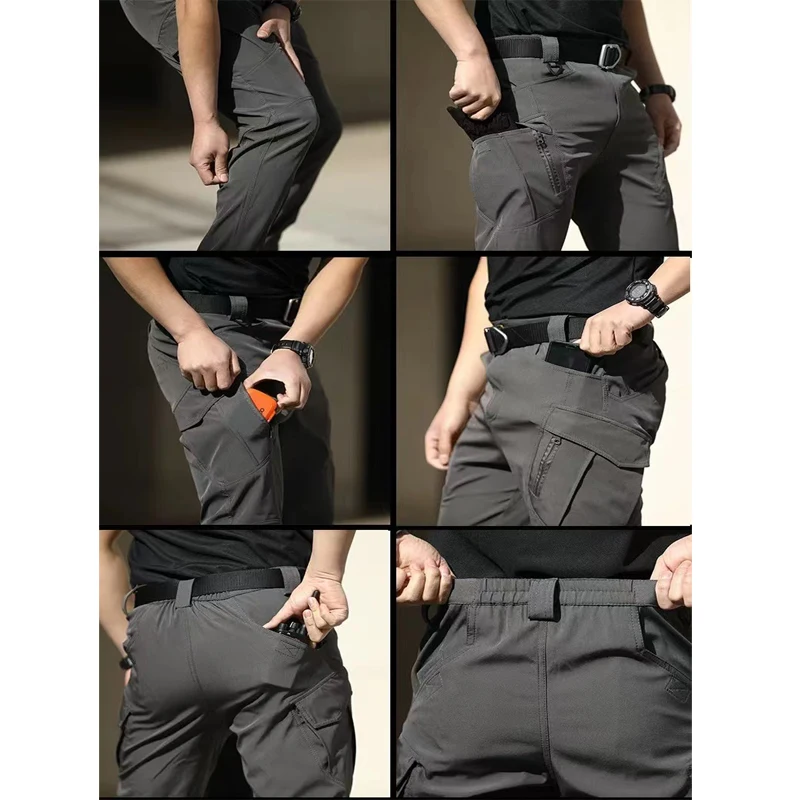 Men's Elastic Hiking Trekking  - Outdoor Hunting Pants Women avaliação e preço