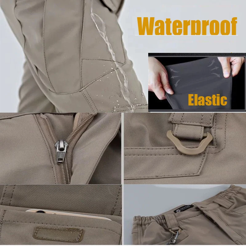 Men's Elastic Hiking Trekking  - Outdoor Hunting Pants Women avaliação e preço