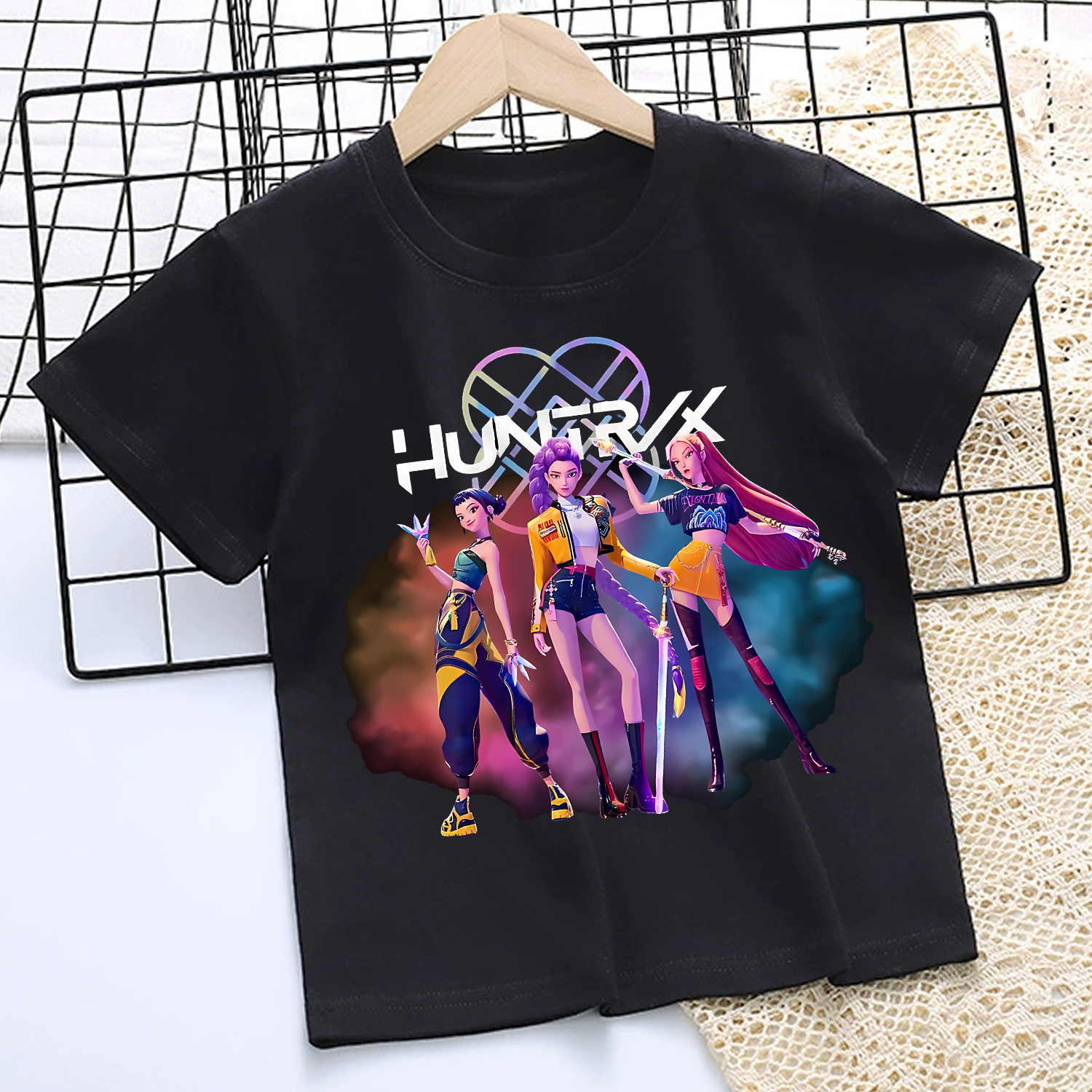 KPop Demon Hunte rs T-shirt fo - Hunting Outdoor Clothing avaliação e preço