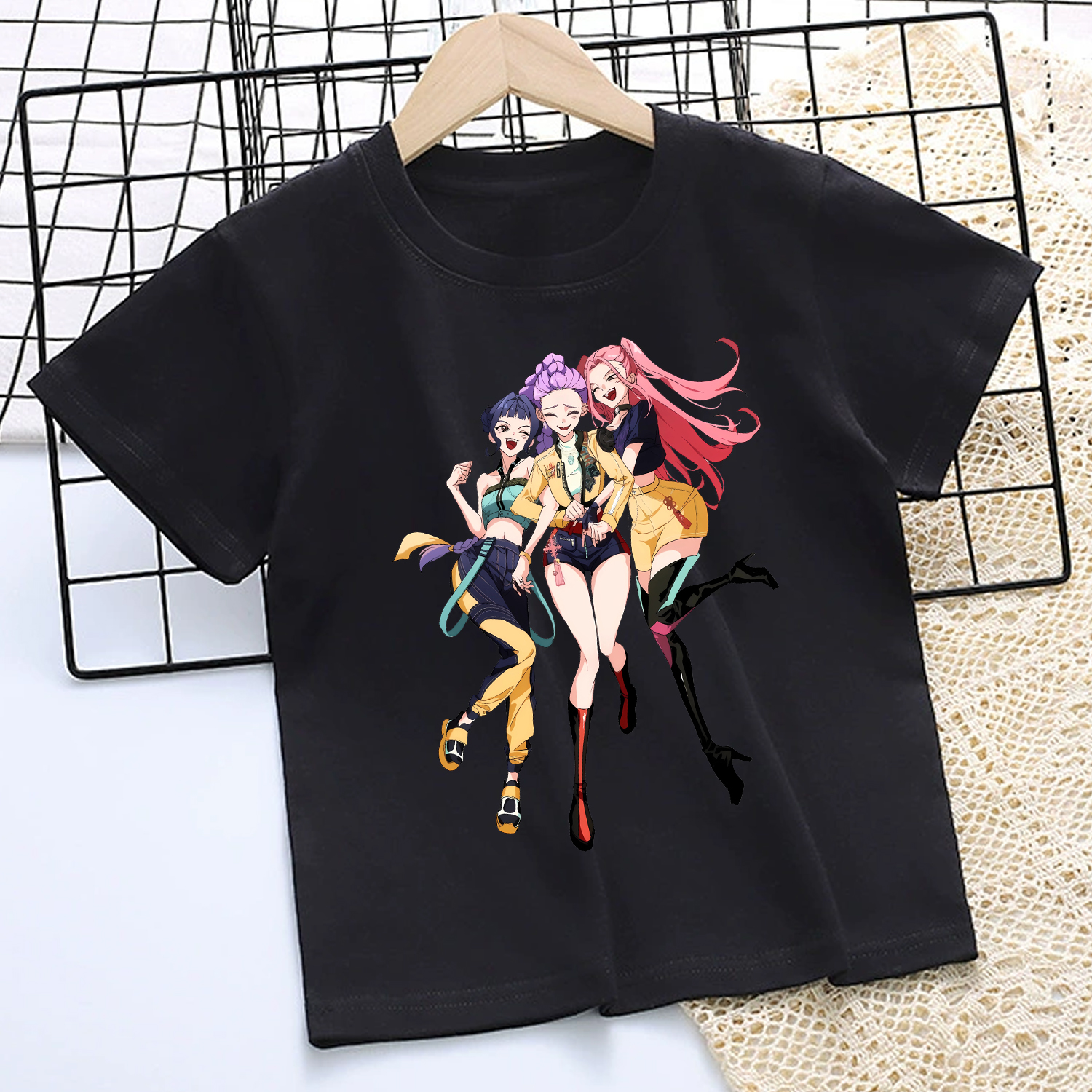 KPop Demon Hunte rs T-shirt fo - Hunting Outdoor Clothing avaliação e preço