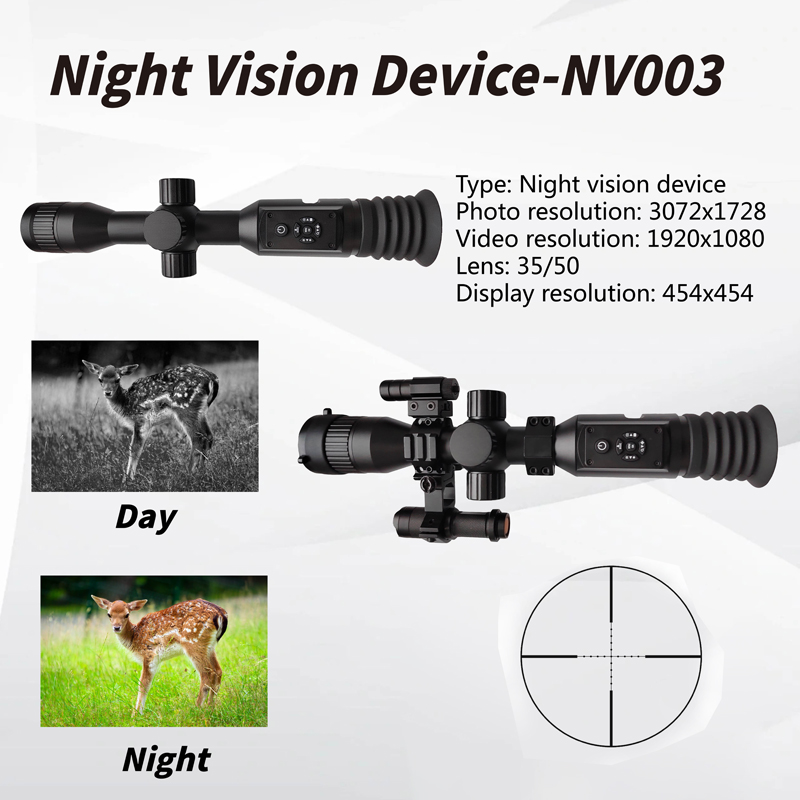 New Infrared Night Vision 8 Di - Hunting Outdoor Day avaliação e preço