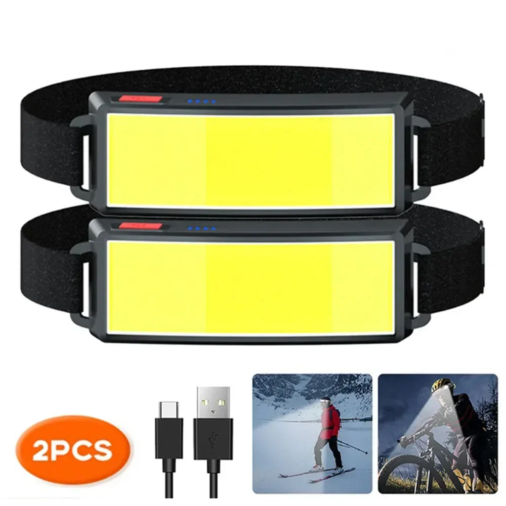 COB Portable LED Headlights Ou - Hunting Outdoor avaliação e preço