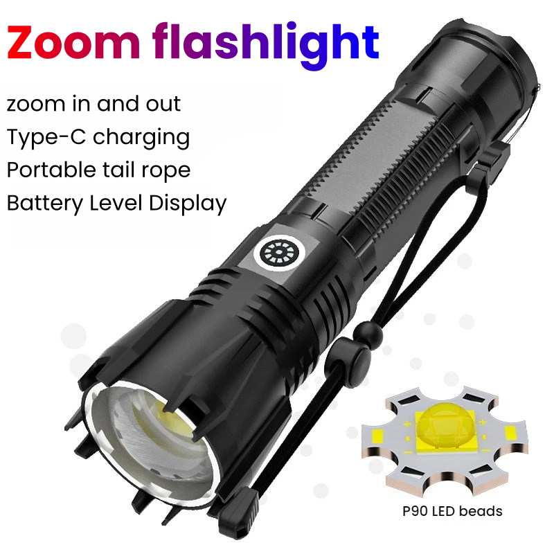 High-power P90 LED Flashlight  - Hunting Outdoor avaliação e preço
