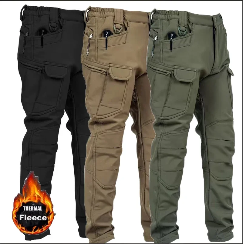 Men's 4XL Autumn Pant Softshel - Outdoor Hunting Pants Women avaliação e preço