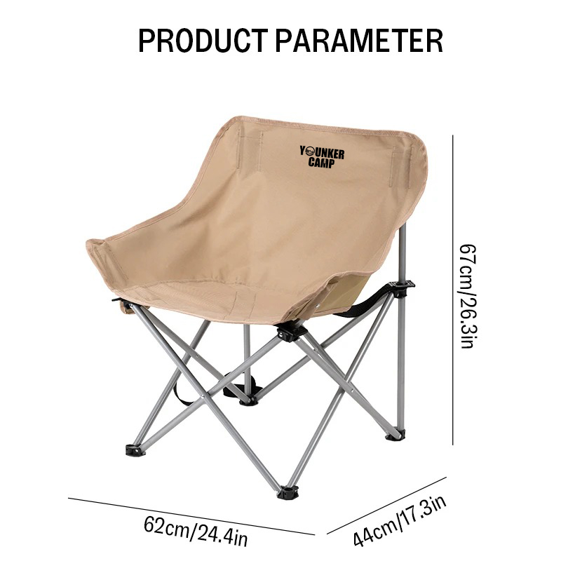 Portable Folding Camping Moon  - Outdoor Hunting Chair avaliação e preço