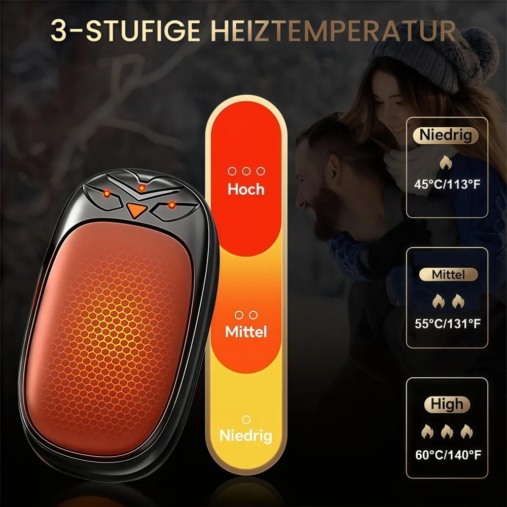 Hand Warmers Rechargeable 2 Pa - Outdoor Hunting Heater avaliação e preço