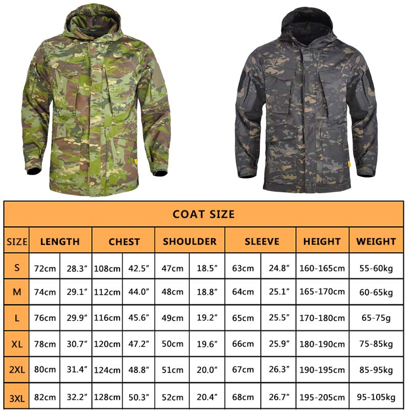 Men Outdoor Tactic Jacket+G3 P - Wildman Hunting & Outdoor Polokwane Photos avaliação e preço