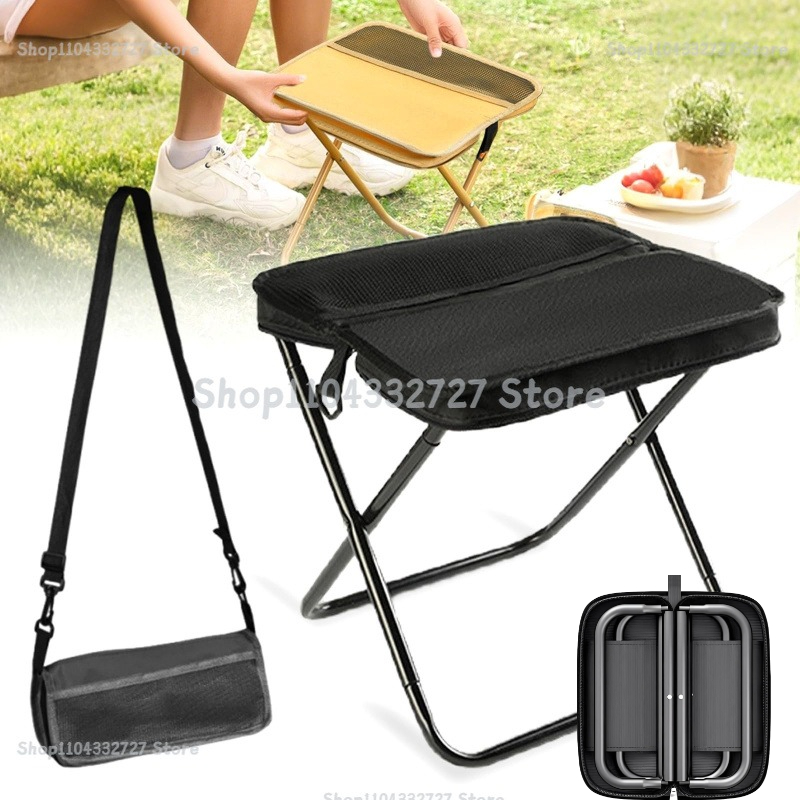 Portable Folding Stool Lightwe - Outdoor Hunting Chair avaliação e preço