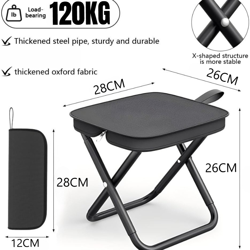 Portable Folding Stool Lightwe - Outdoor Hunting Chair avaliação e preço