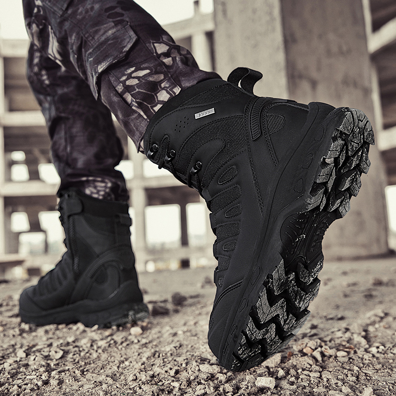 New Men Tactical Boots Militar - Hunting Outdoor avaliação e preço