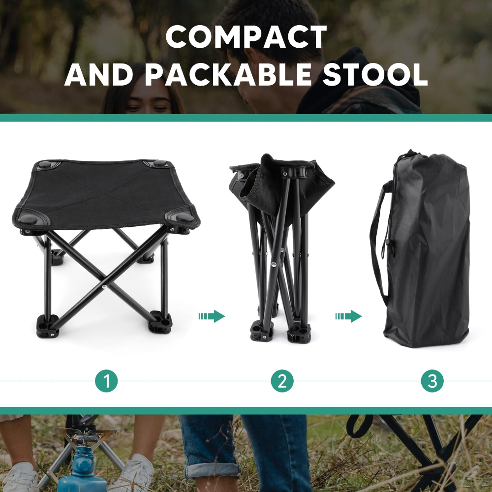Portable Folding Stool Lightwe - Outdoor Hunting Chair avaliação e preço