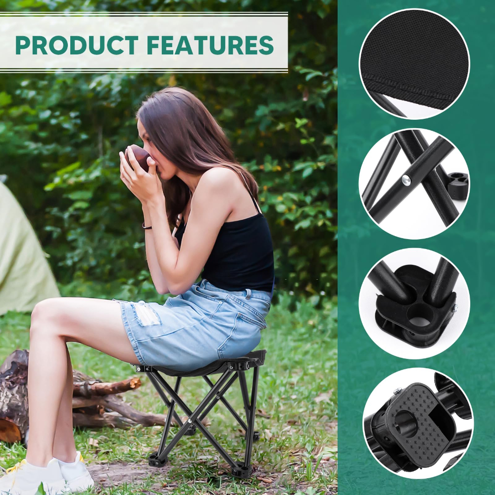 Portable Folding Stool Lightwe - Outdoor Hunting Chair avaliação e preço
