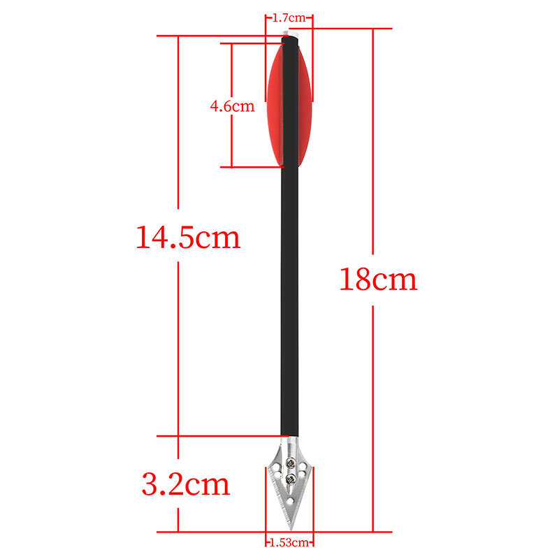 6/12pcs Mixed Carbon Arrow 7 I - Crossbow Bolt Broadhead avaliação e preço