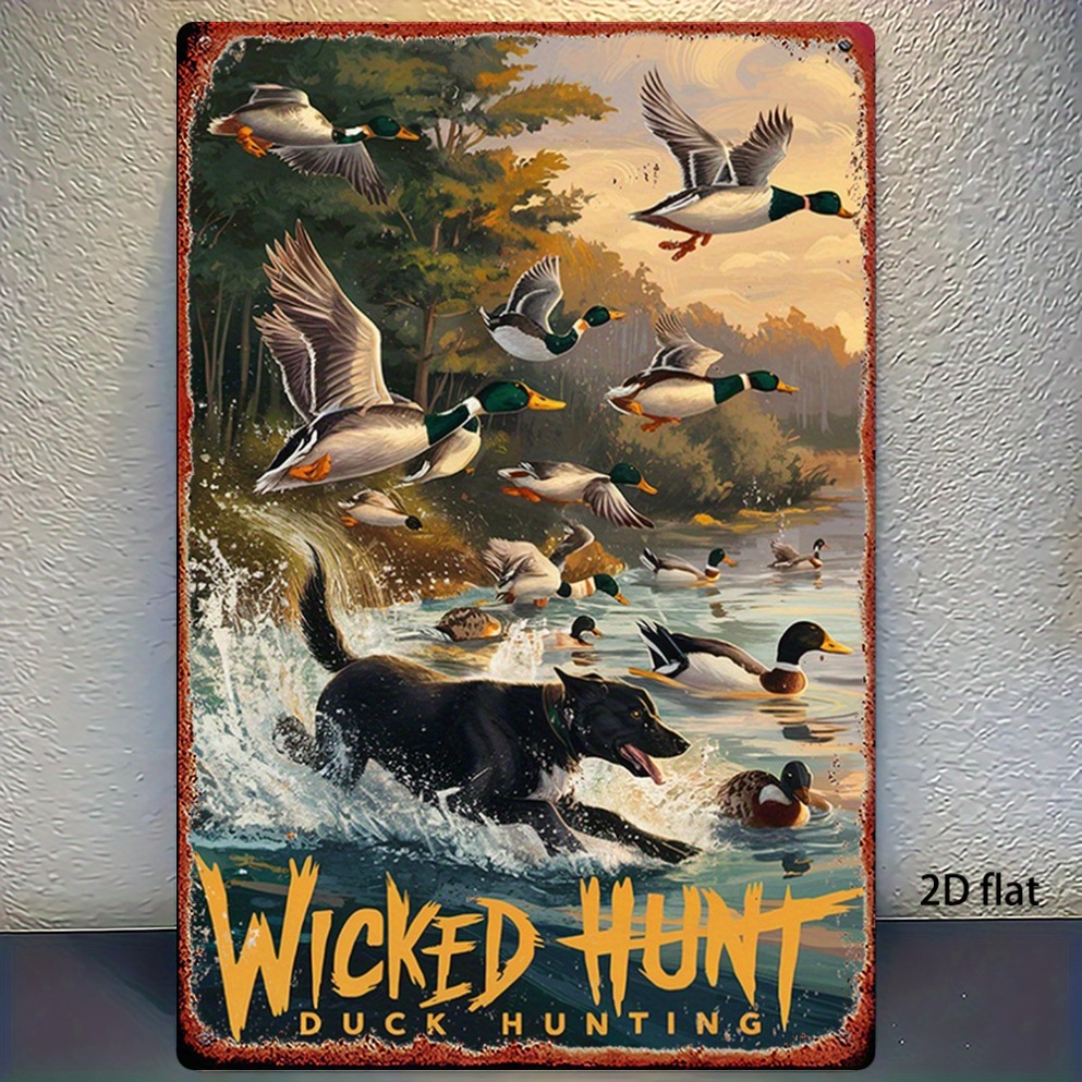 2D Flat Vintage Hunting Duck M - Wildman Hunting & Outdoor Polokwane Photos avaliação e preço