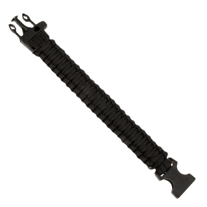 Whistle Paracord Bracelet, Sev - Paracord Survival Bracelet avaliação e preço