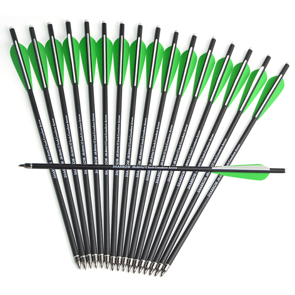 6/12Pcs 16/17/18/20/21/22 Inch - Crossbow Bolt Broadhead avaliação e preço