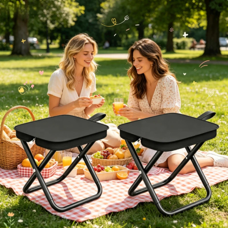 Portable Folding Stool Lightwe - Outdoor Hunting Chair avaliação e preço