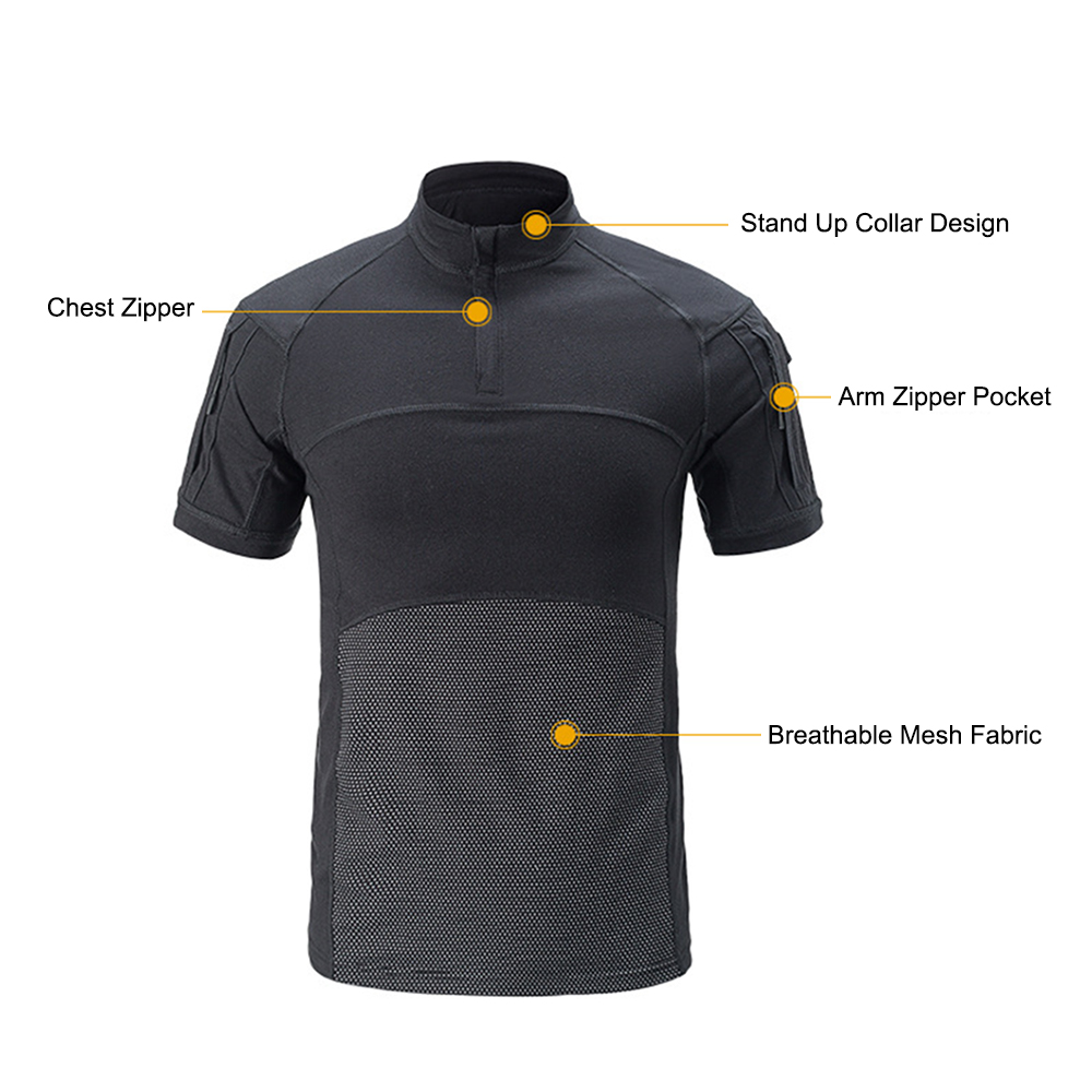 Tactical Short Sleeve Camoufla - Hunting Outdoor Clothing avaliação e preço