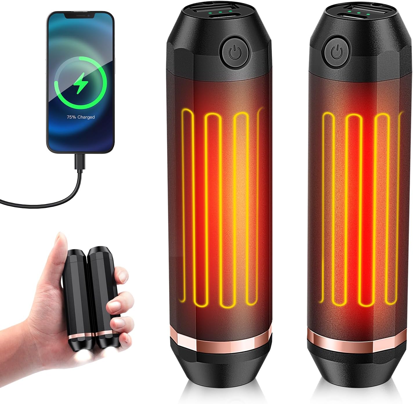 3-in-1 AI Hand Warmers Recharg - Outdoor Hunting Heater avaliação e preço