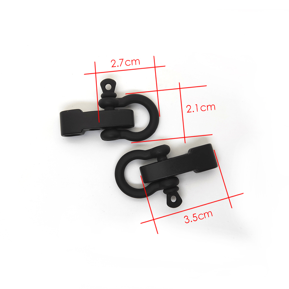 2pcs High quality Alloy Adjust - Paracord Survival Bracelet avaliação e preço