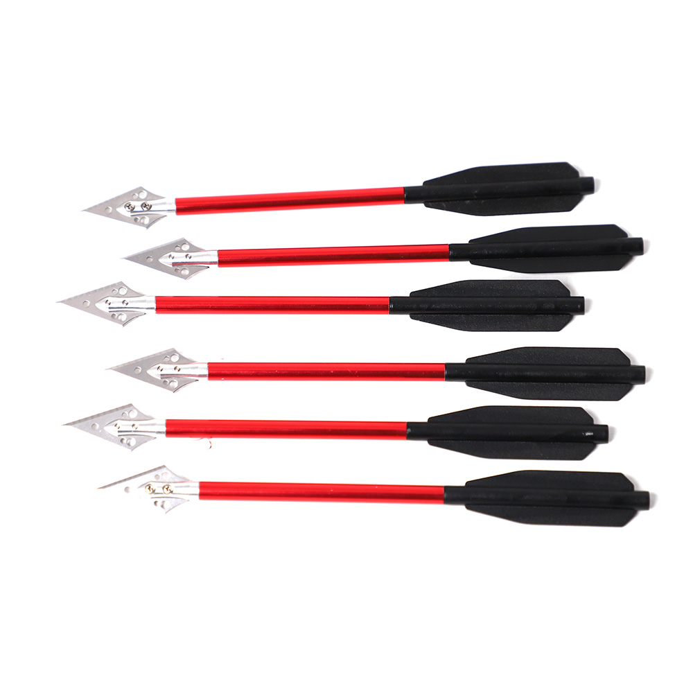 6/12pcs 6.69inch crossbow bolt - Crossbow Bolt Broadhead avaliação e preço